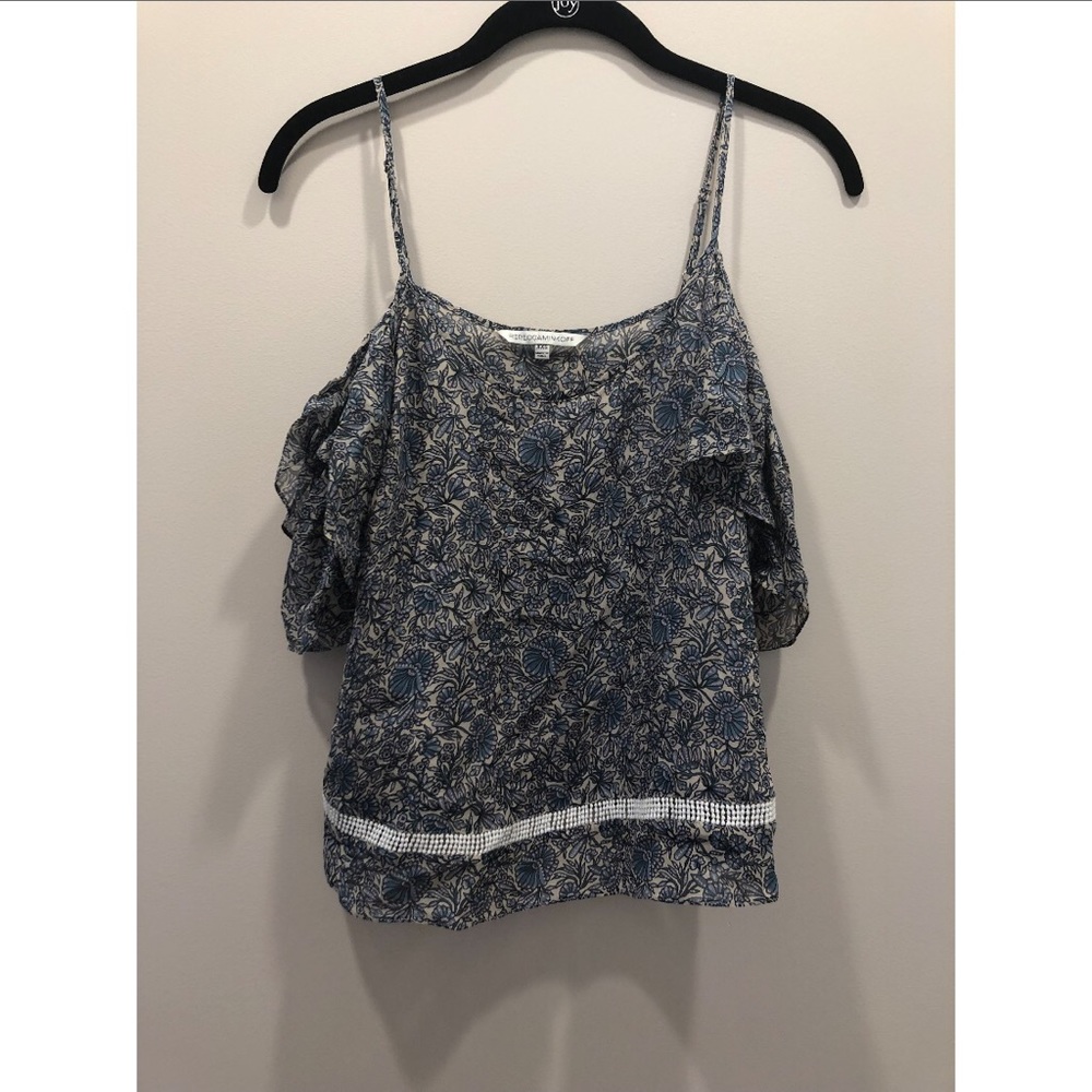 Rebecca Minkoff off the shoulder floral cami XXS